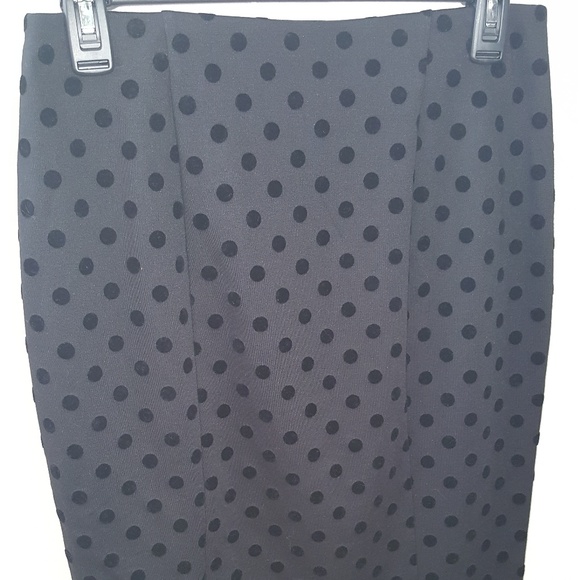 Polka Dot Pencil Skirt - Picture 1 of 2